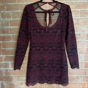 Detailed long sleeve Nastygal dress